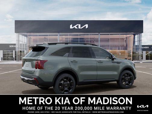 Cityscape Green 2026 Kia Sorento Hybrid SX Prestige