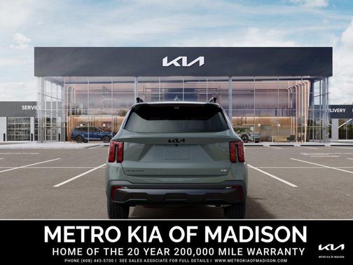 Cityscape Green 2026 Kia Sorento Hybrid SX Prestige