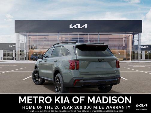 Cityscape Green 2026 Kia Sorento Hybrid SX Prestige