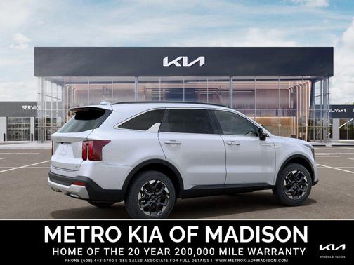 Glacial White Pearl 2026 Kia Sorento S