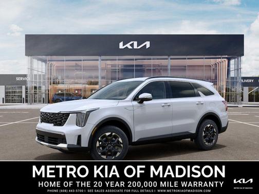 Glacial White Pearl 2026 Kia Sorento S