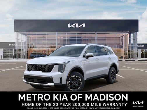 Glacial White Pearl 2026 Kia Sorento S