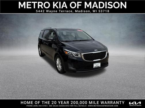 Aurora Black 2015 Kia Sedona LX