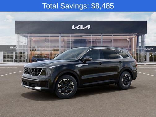 Ebony Black 2026 Kia Sorento S
