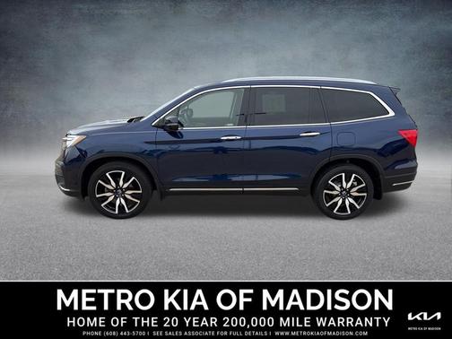 Blue 2020 Honda Pilot Touring 8-Passenger