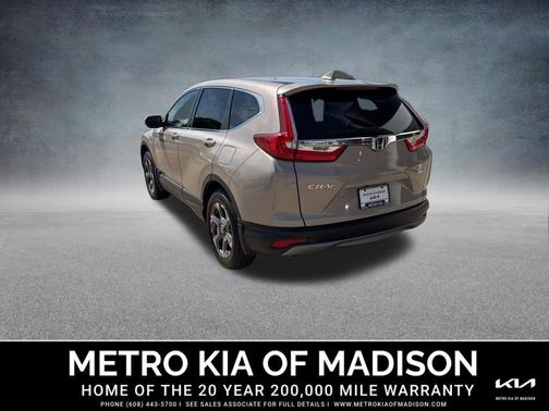 Gold 2017 Honda CR-V EX-L
