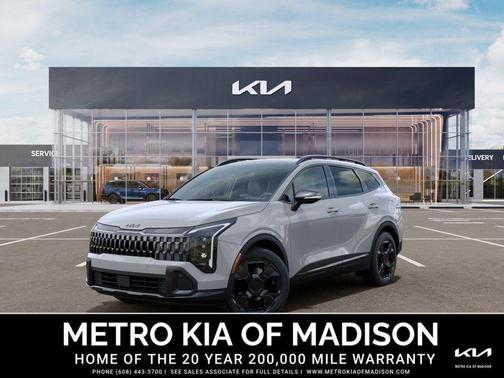 Wolf Gray 2026 Kia Sportage X-Line