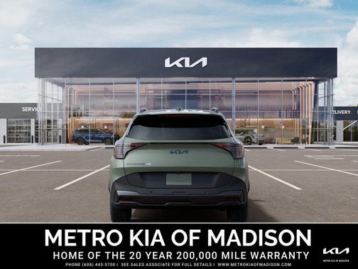 Jungle Green 2026 Kia Sportage Plug-In Hybrid X-Line Prestige