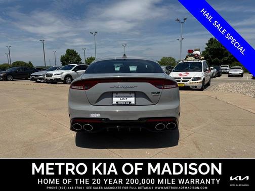 Ceramic Silver 2022 Kia Stinger GT-Line