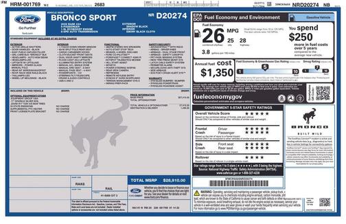 2022 Ford Bronco Sport Base