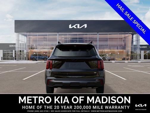 Ebony Black 2026 Kia Sorento SX