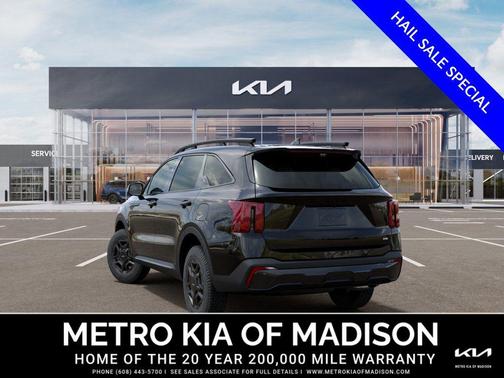 Ebony Black 2026 Kia Sorento SX