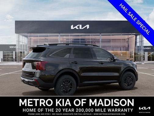 Ebony Black 2026 Kia Sorento SX