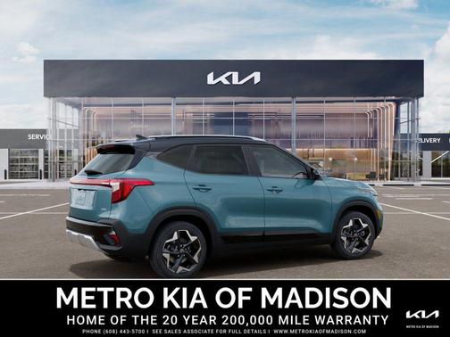 Pluton Blue/Black Roof 2026 Kia Seltos S