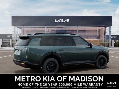 Black Jade Green 2027 Kia Telluride X-Pro SX
