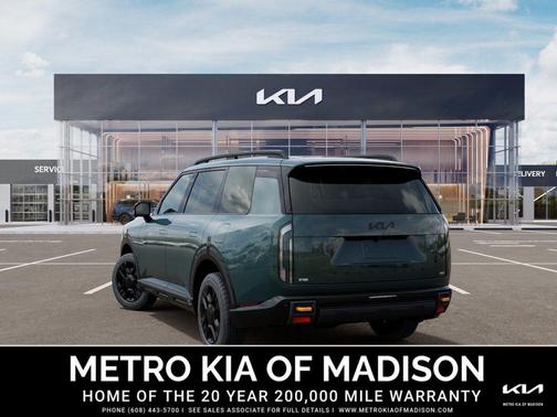 Black Jade Green 2027 Kia Telluride X-Pro SX