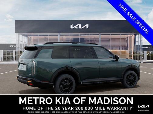Black Jade Green 2027 Kia Telluride X-Pro SX