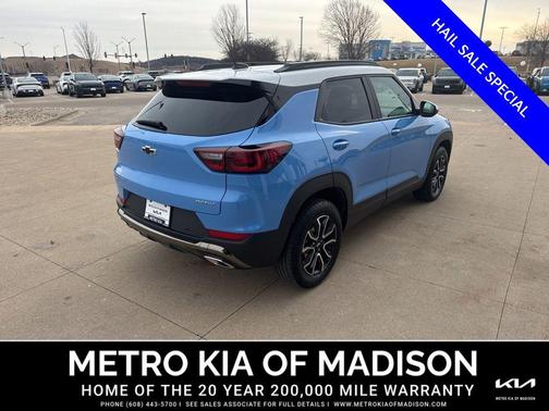 Fountain Blue 2024 Chevrolet Trailblazer ACTIV