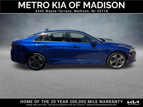 Sapphire Blue 2021 Kia K5 EX