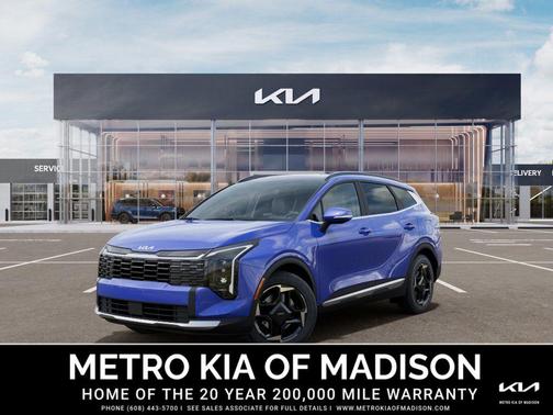 Nebular Blue 2026 Kia Sportage EX