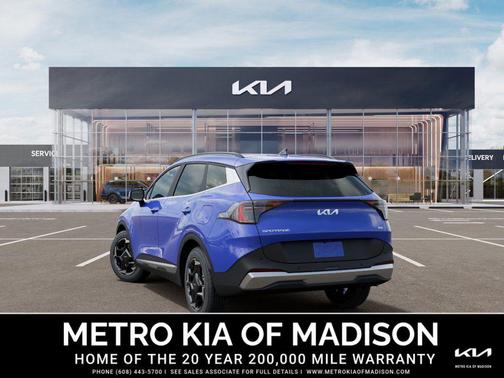 Nebular Blue 2026 Kia Sportage EX