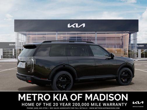 Ebony Black 2027 Kia Telluride Hybrid X-Line SX