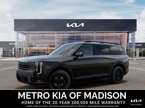 Ebony Black 2027 Kia Telluride Hybrid X-Line SX