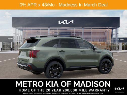 Jungle Green 2026 Kia Sorento EX