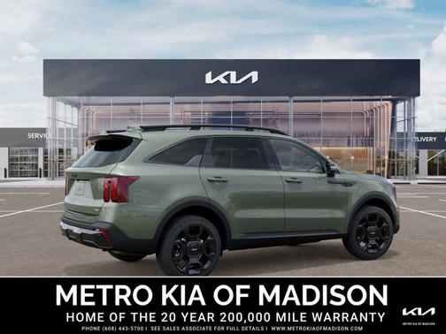 Jungle Green 2026 Kia Sorento EX