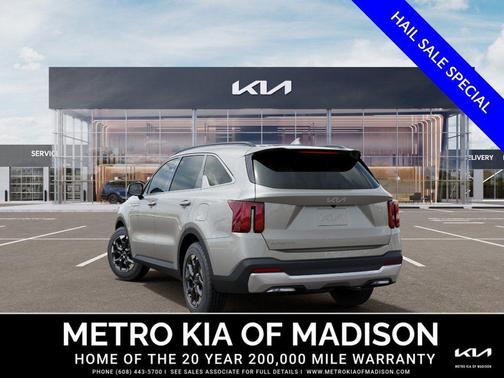 Ivory Silver 2026 Kia Sorento S