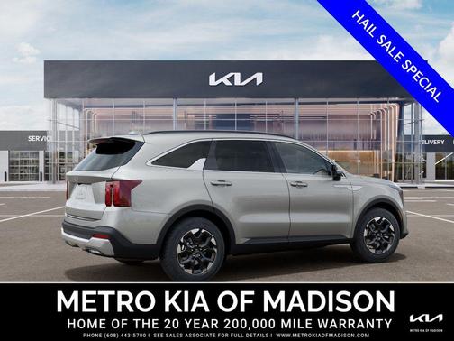Ivory Silver 2026 Kia Sorento S