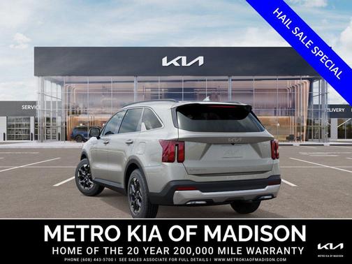 Ivory Silver 2026 Kia Sorento S