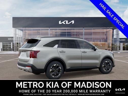 Ivory Silver 2026 Kia Sorento S