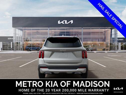 Ivory Silver 2026 Kia Sorento S
