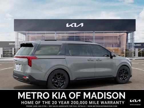 Ceramic Silver 2026 Kia Carnival Hybrid SX