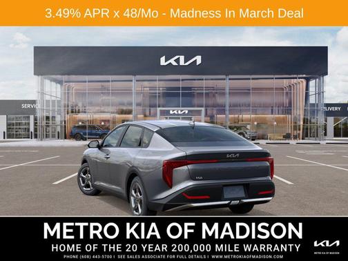 Steel Gray 2026 Kia K4 LXS