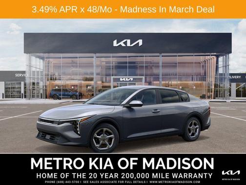 Steel Gray 2026 Kia K4 LXS
