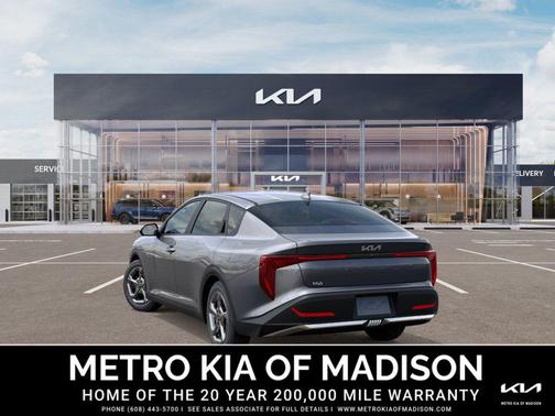 Steel Gray 2026 Kia K4 LXS