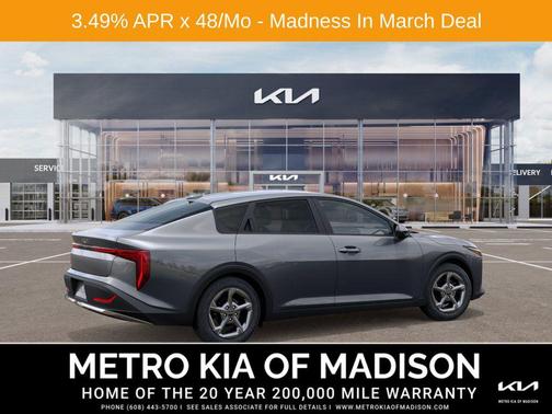 Steel Gray 2026 Kia K4 LXS