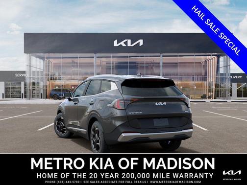Gravity Gray 2026 Kia Sportage Hybrid EX