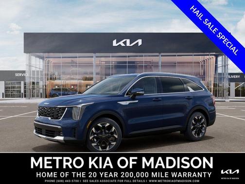Midnight Lake Blue 2026 Kia Sorento EX