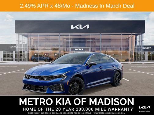Yacht Blue 2026 Kia K5 GT-Line AWD