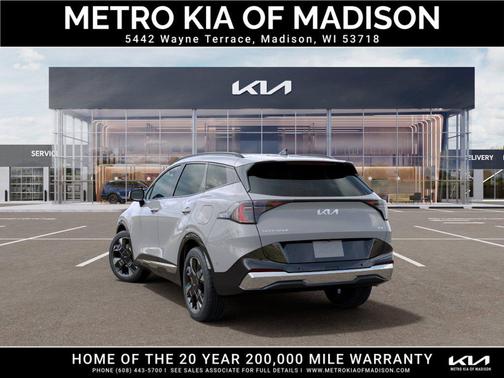 Wolf Gray 2027 Kia Sportage Hybrid SX-Prestige