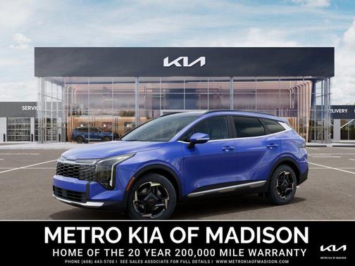 Nebular Blue 2026 Kia Sportage EX