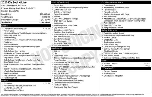 2020 Kia Soul X-Line