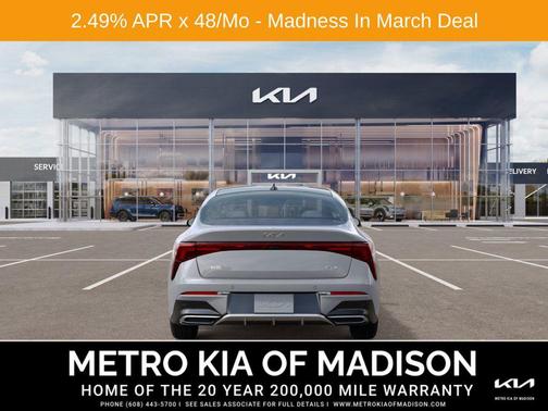 Wolf Gray 2026 Kia K5 GT-Line FWD