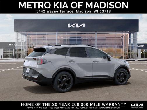 Wolf Gray 2026 Kia Sportage X-Line