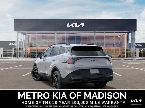 Wolf Gray 2026 Kia Sportage X-Line