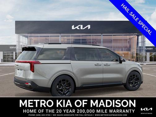 Ivory Silver 2026 Kia Carnival Hybrid SX Prestige