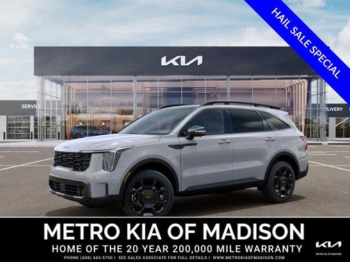 Wolf Gray 2026 Kia Sorento SX